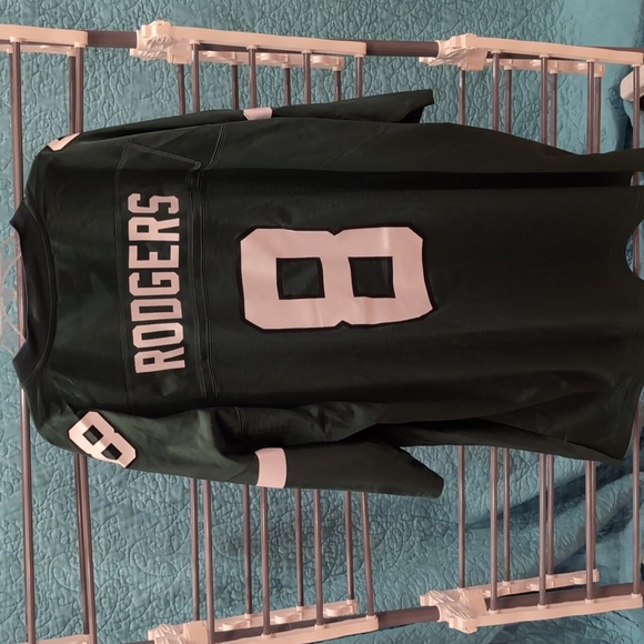 LN New York Jets Aaron Rodgers Jersey 3X NFL Pro Line - Picture 3 of 3
